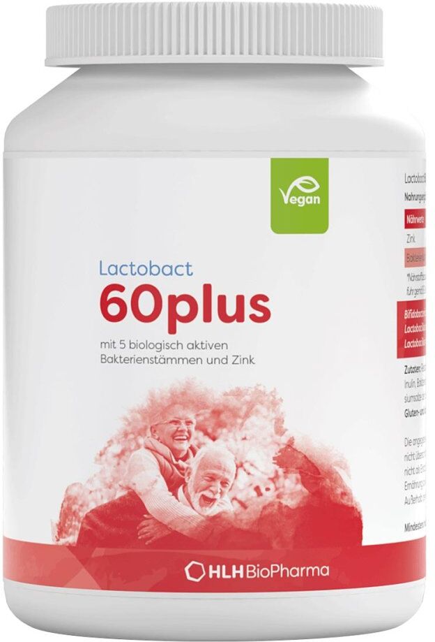 Lactobact 60plus magensaftresistente Kapseln 180stk