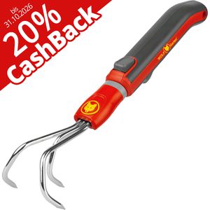 Wolf-Garten Grubber LA-M/ZM 015, mit Handgriff, 20% Cashback, Multi-Star Werkzeugkopf, aus Stahl, Breite 7cm