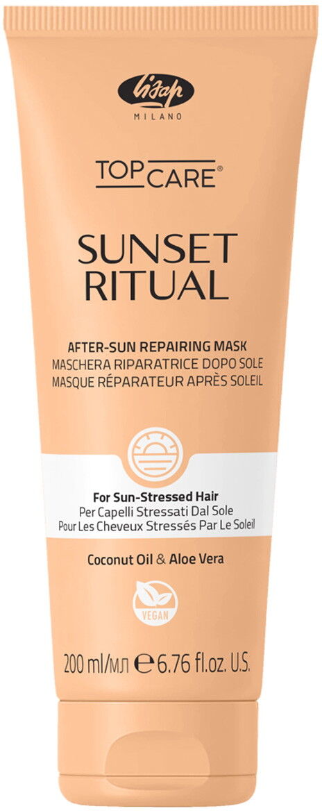 200ml Lisap Top Care Sunset Ritual After-Sun Repairing Mask