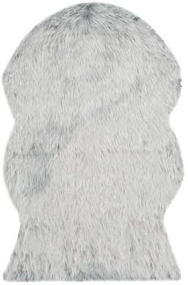 SAFAVIEH Faux Sheep Skin Christen Shag Solid Rug