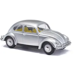 BUSCH 52999 1:87 VW Käfer/Ovalfen. Exportversion Silbermet.