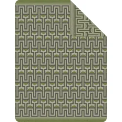 Wohndecke PIRAN (BL 150x200 cm) - grün - BL 150x200 cm