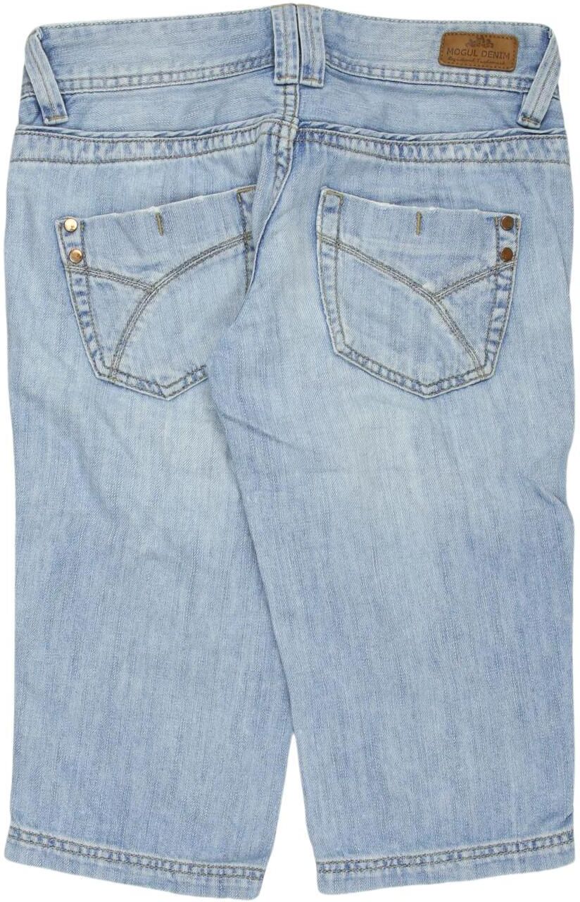 Mogul Damen Shorts, Blau, Gr. W28, kein / Etikett - Second Hand