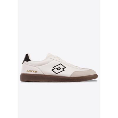 Sneaker LOTTO, Damen, Gr. 42, schwarz-weiß (weiß, schwarz), Synthetik, Schuhe Sneaker