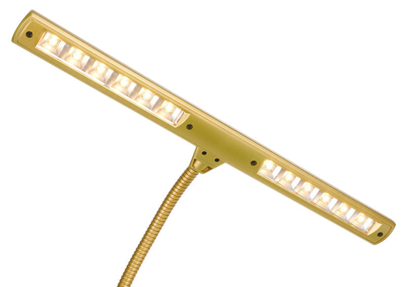 K&M ; 12298 LED Piano Lamp Gold 3000 K