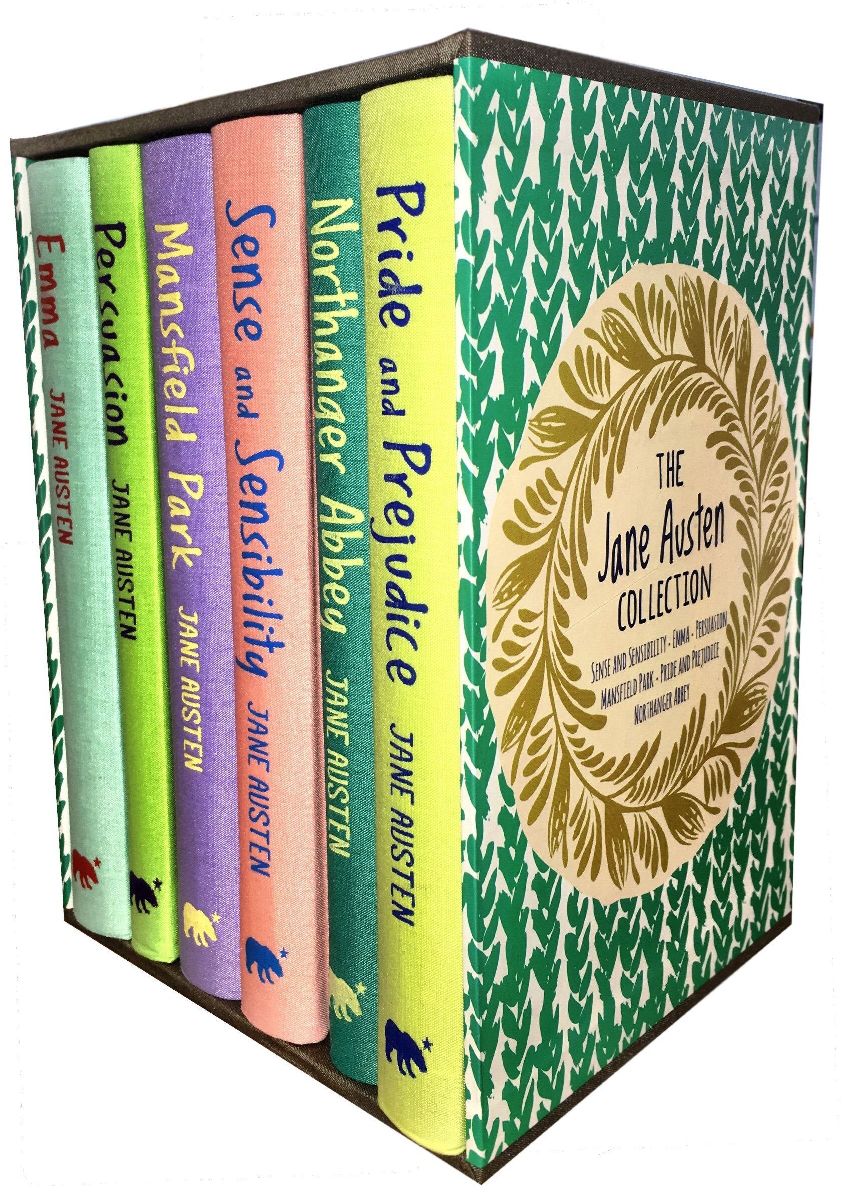 Arcturus Jane Austen 6 Books Collection Set - Pride and Prejudice, Emma, Persuasion, Mansfield Park, Sense and Sensibility, Northanger Abbey - Hardback Boxed