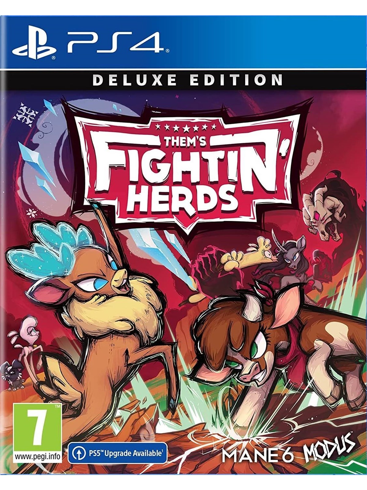 Them's Fightin' Herds - Deluxe Edition - Sony PlayStation 4 - Fighting - PEGI 7