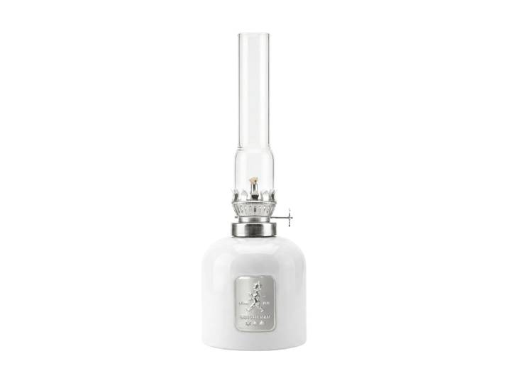 Solstickan Design Lampe à pétrole Solstickan Blanc, Ø8x24 cm