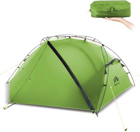 Night Cat Tunneltent 5 kg 5000 mm Wassersäule grün