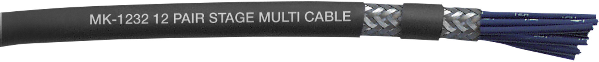 DAP Audio Mk-1232 12-Paariges Multicore-Kabel Für Bühnenanwendungen – Doppelt Abgeschirmt