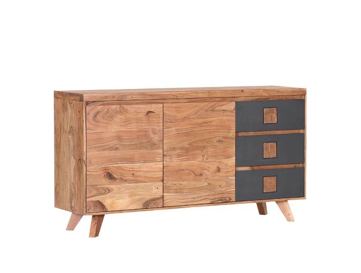 Sideboard I 150 x 80 x 40cm Braun