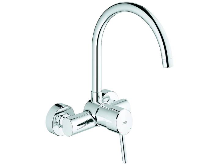 Grohe Concetto Mitigeur d'évier mural chromé - 32667001