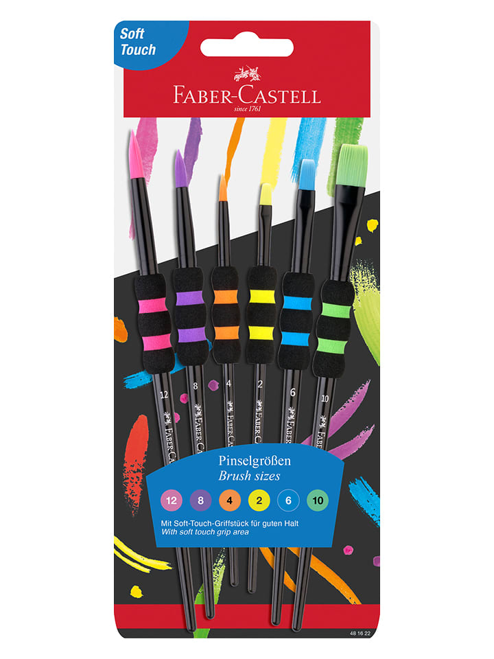 Faber-Castell Pinsel - 1x 6 Stück - onesize