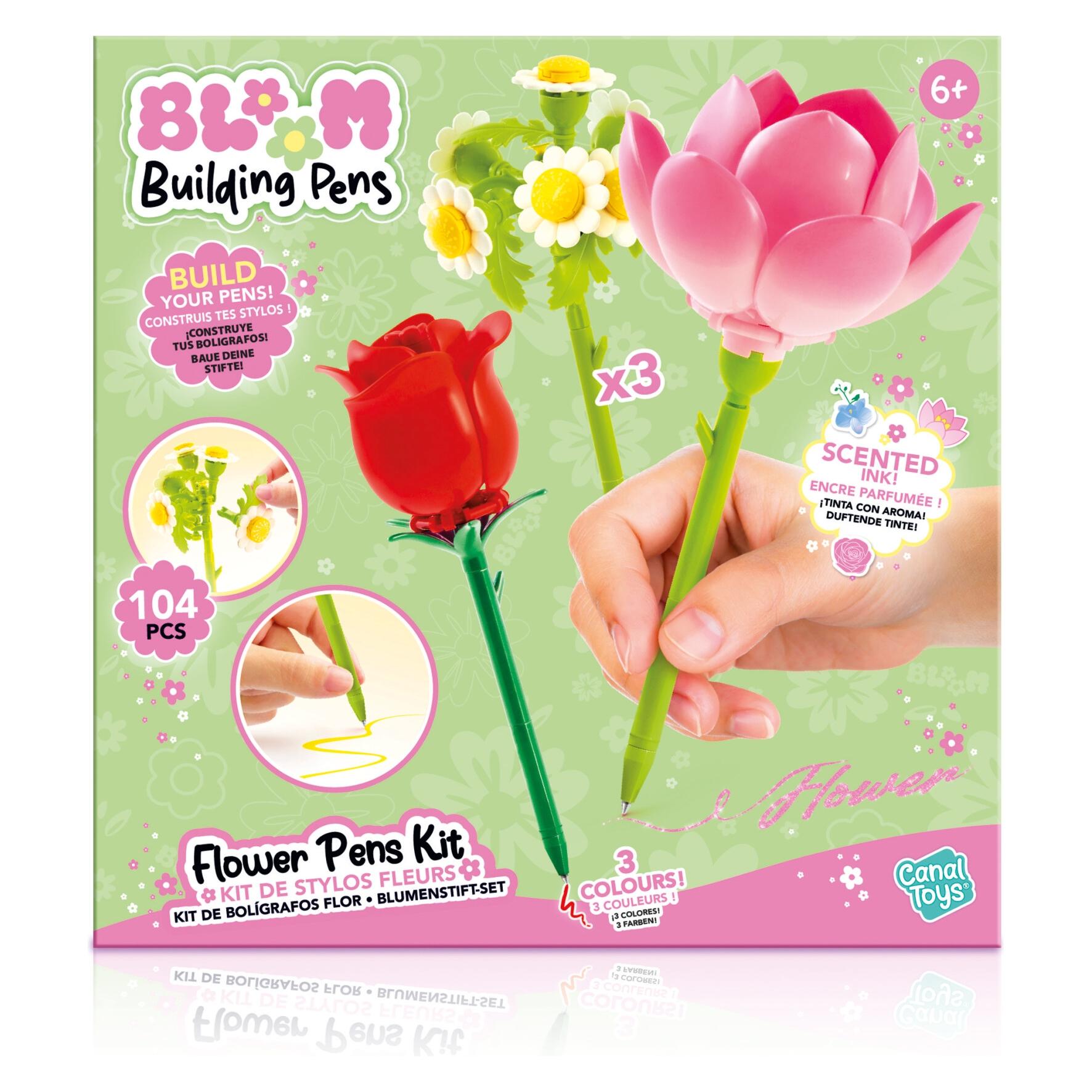 Bloom CL Flower Brick Pen - 3-Pack (BLM 002)