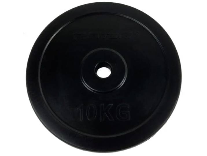 Tunturi Hantelgewichte, 30 mm, Gewichte für Langhantel und Kurzhantel, 10 kg