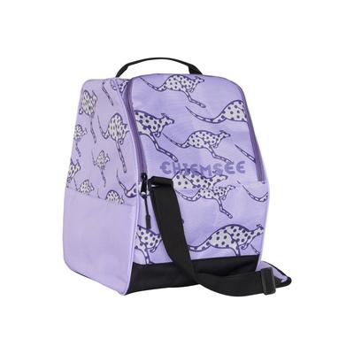 Sporttasche CHIEMSEE, lila (lavender), Kunstfaser, bedruckt, Taschen Sporttasche, - Skischuhtasche: ideal für den Transport von Skischuhen