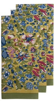 Couleur Nature Jardin Tea Towels - Set of 3