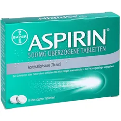 ASPIRIN 500 mg überzogene Tabletten