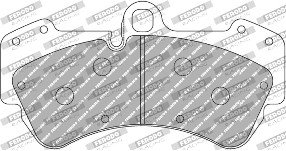 Bremsbelagsatz FERODO Performance FDS1625, Vorne