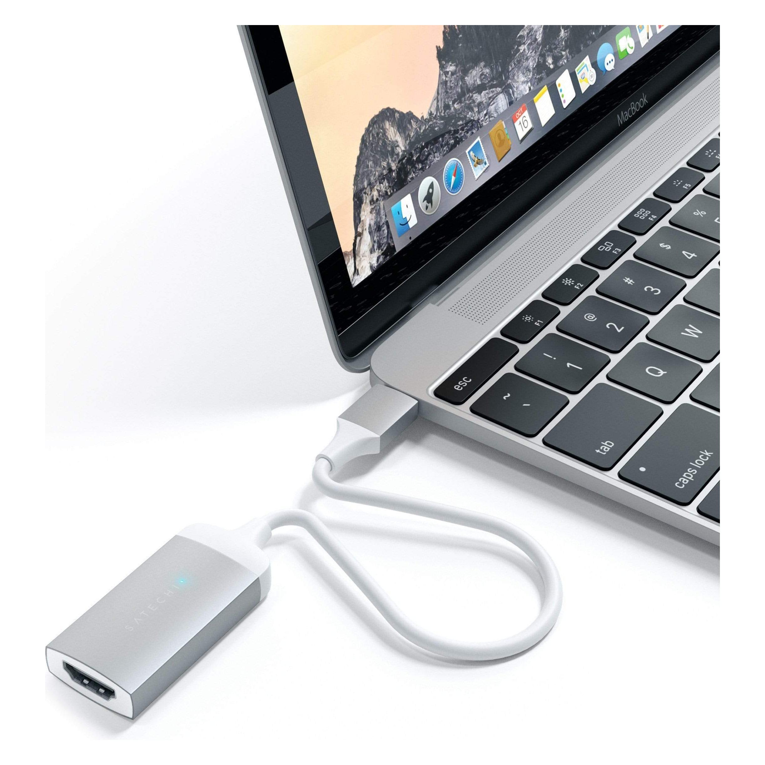 Satechi USB-C zu (HDMI, HDMI) (ST-TC4KHAM)