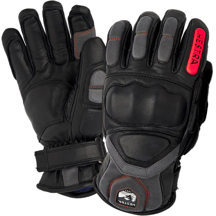 Hestra Herren Handschuh IMPACT RACING black - 10,0