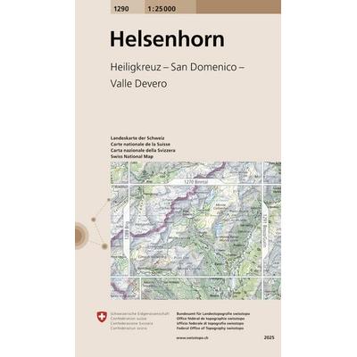 Swisstopo 1 : 25 000 Helsenhorn, Sonstige von Bundesamt für Landestopografie swisstopo, Swisstopo, 978-3-302-01290-2