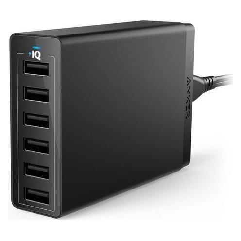 Anker Zolo GaN 6-in-1 Desktop Charging Station (60 W, 6 Ports) (A2123L12)