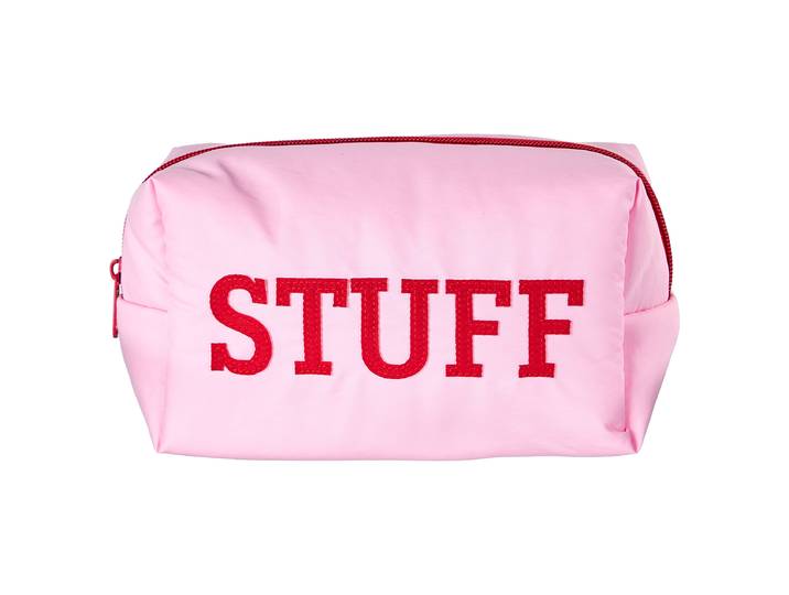 Trousse de maquillage Polyester Rose foncé/Rose foncé 22 x 13 x 12cm
