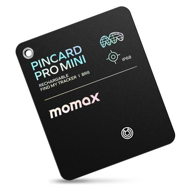 Momax PinCard Pro Mini Rechargeable Find My Tracker (Apple Find My) (BR8D)