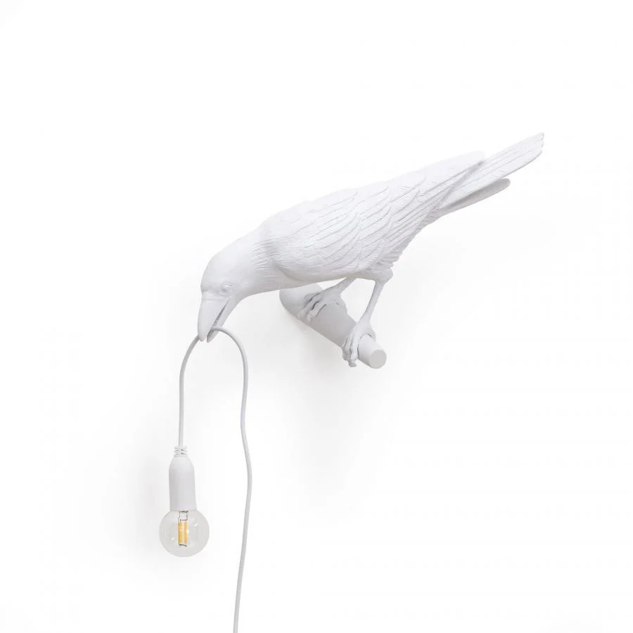 Seletti Bird wandlamp voor buiten - kijkend naar links