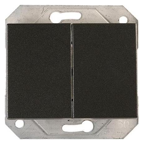 Vila Switch Double Flush No Frame Ant Xp (Switch) (477910121703)