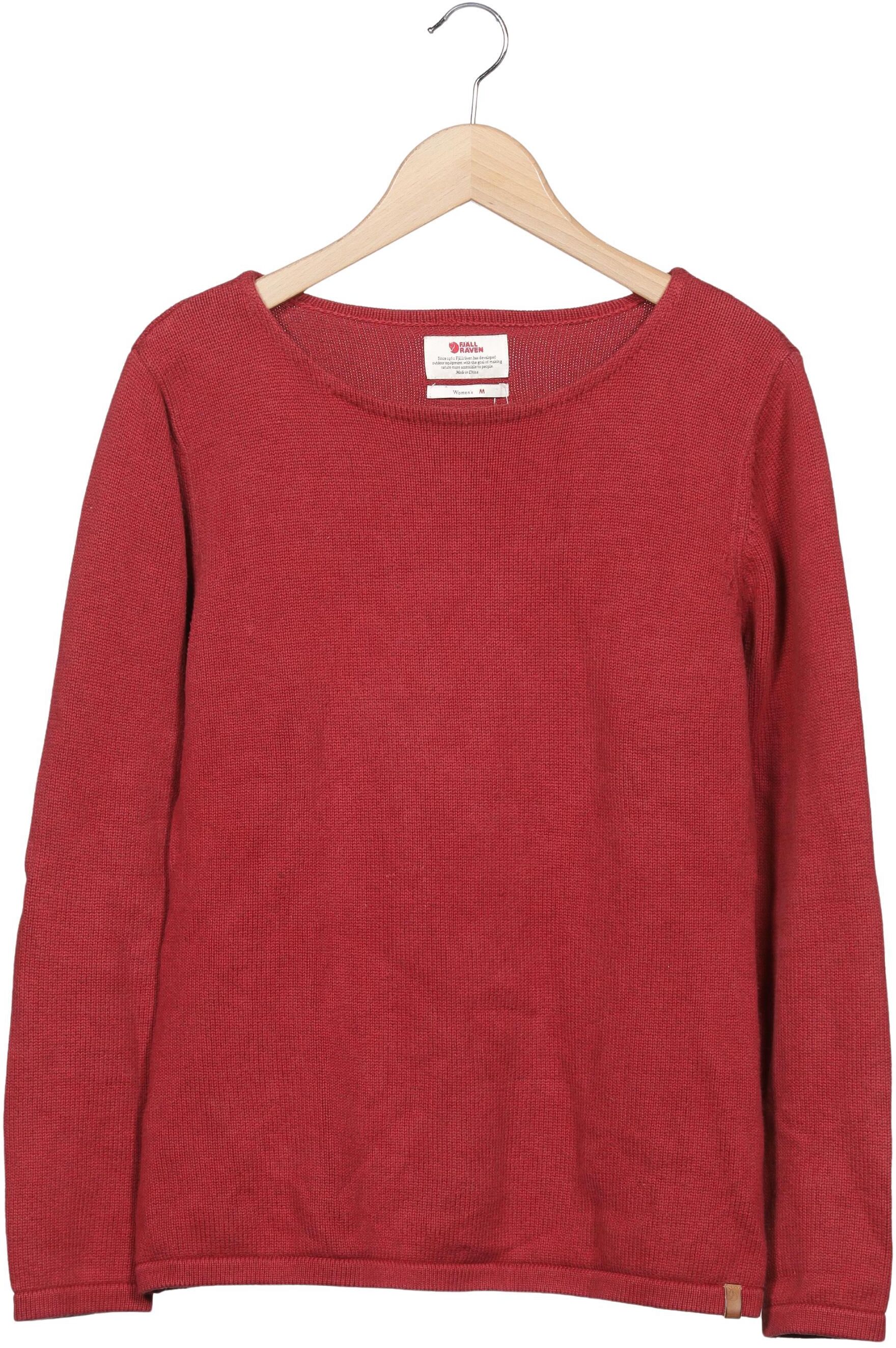 Fjällräven Damen Pullover, Rot, Gr. M, Baumwolle - Second Hand