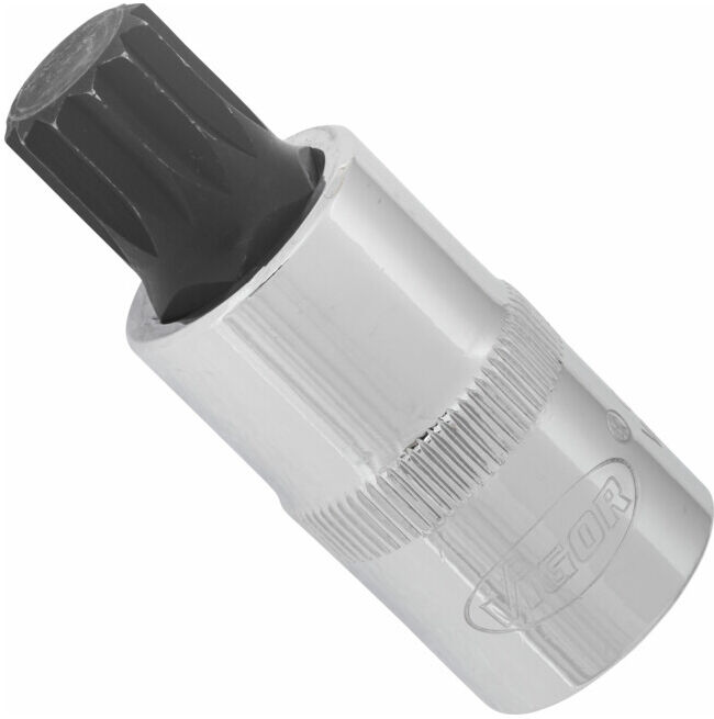 VIGOR Embout tournevis intérieur 12,5 mm (1/2