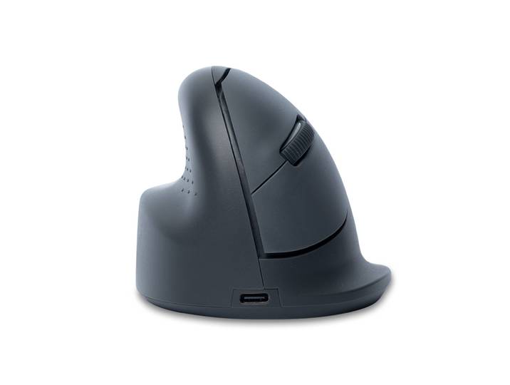 R-Go Tools Souris ergonomique verticale R-Go HE sans fil Bluetooth - Taille M - Pour gaucher - Noir