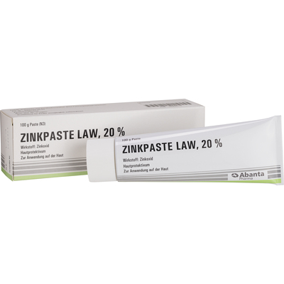 Abanta Pharma GmbH ZINKPASTE LAW 100 g 04909210
