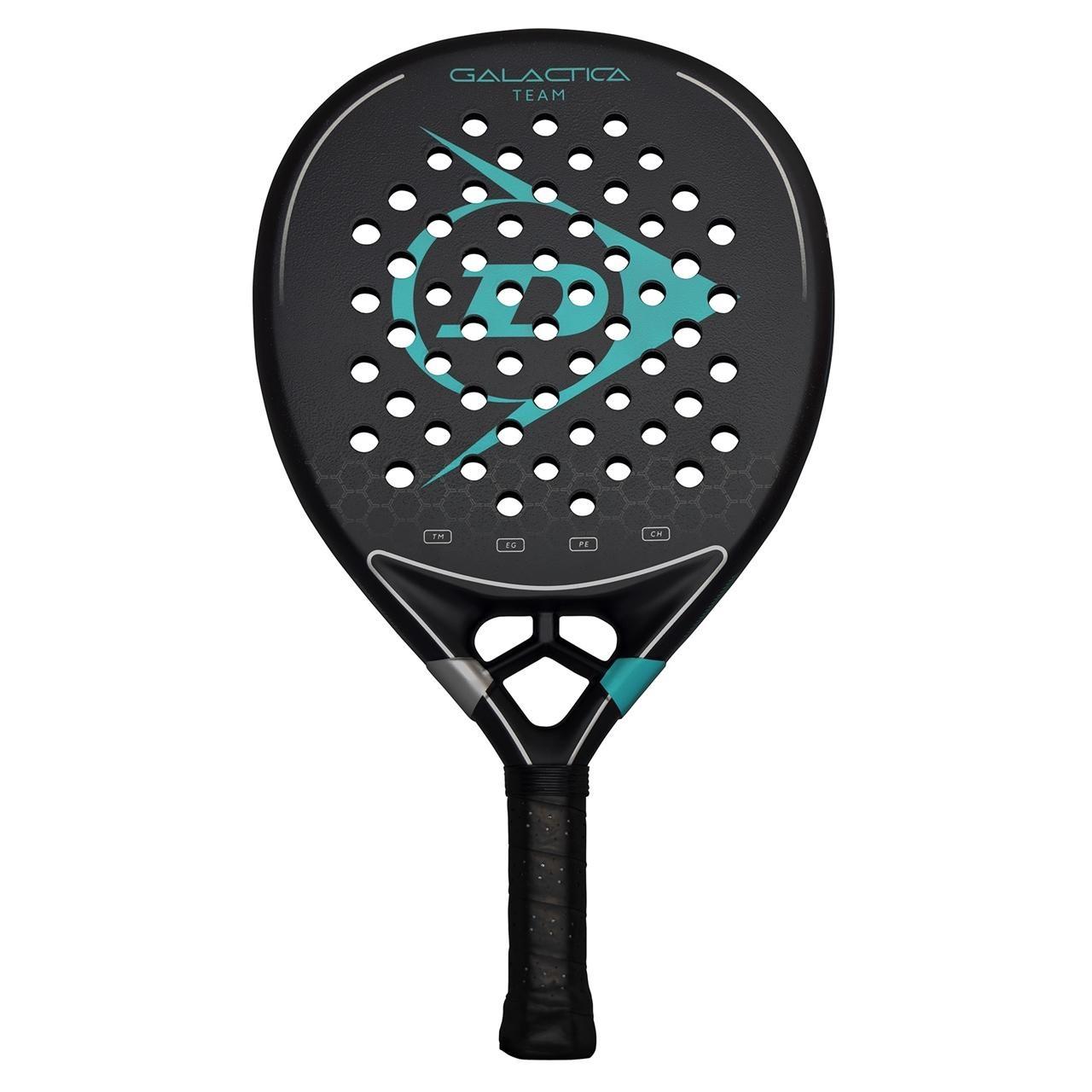 Dunlop Galactica Team Padel Racket (ZWART/BLAUW)