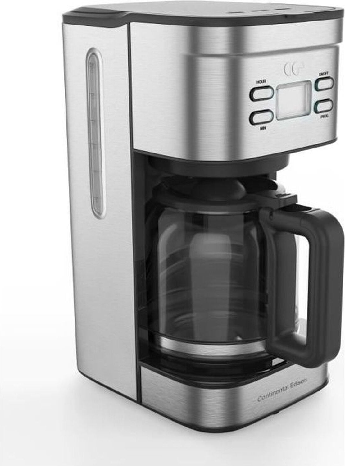 CONTINENTAL EDISON Programmeerbare Filter Koffiezetapparaat van Roestvrij Staal