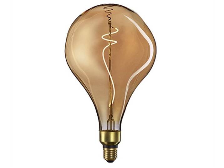 Sigor LED-Giantlampe Drop Gold 5 W E27 2100 K Dim / ersetzt 25 W