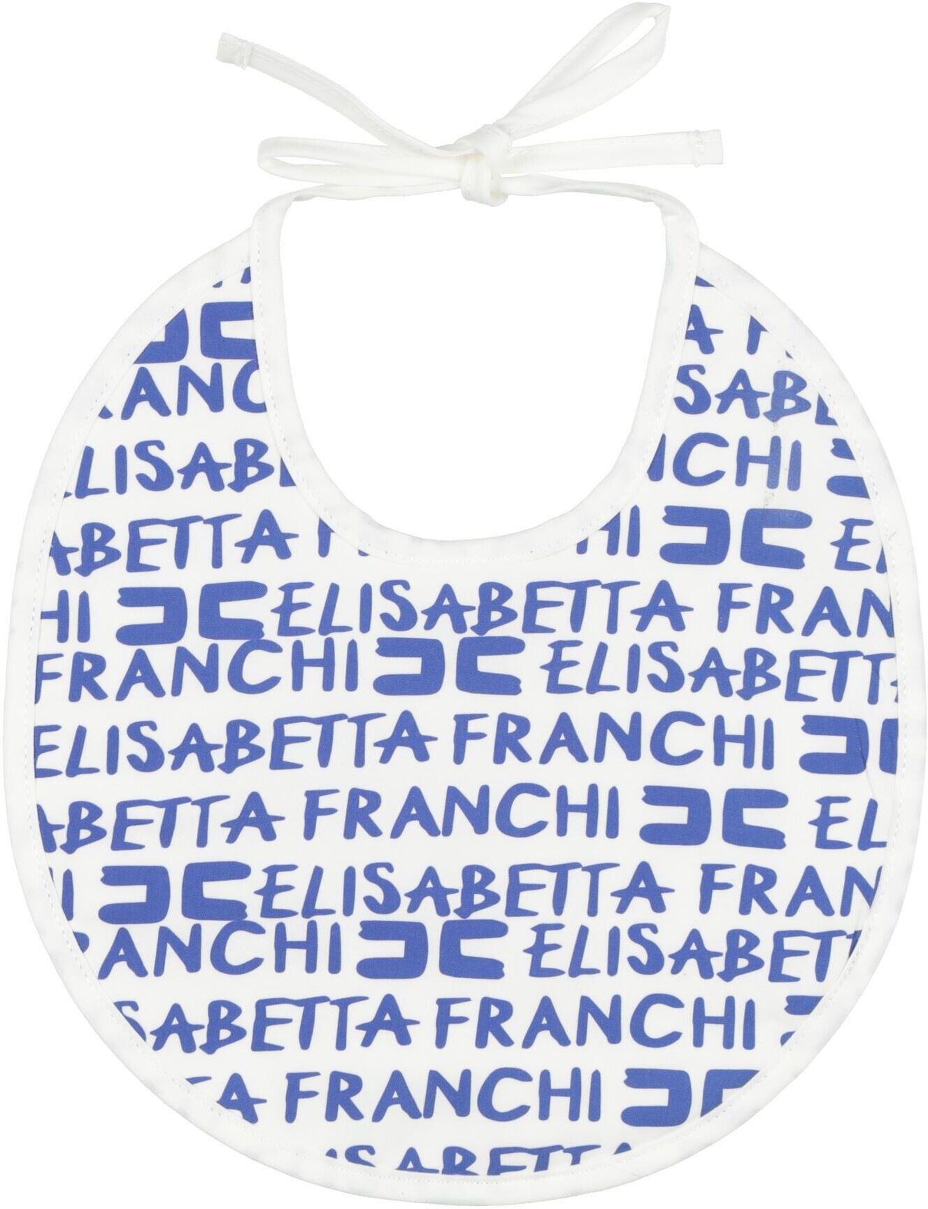 Elisabetta Franchi Babero Niño Blanco -- Niño