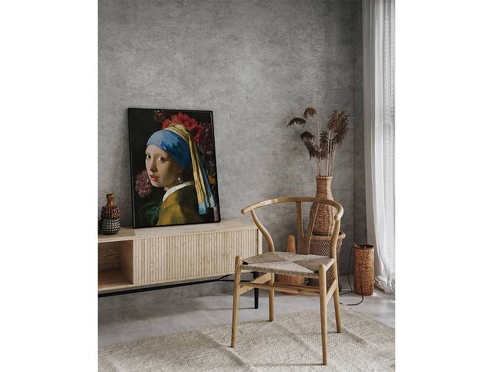 Bild My Flowers Wall Rahmen: Buche Massiv, lackiert Abdeckung: Acrylglas Multicolor 52 x 62cm