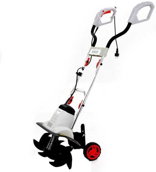 GeoTech EC 1000-4 - Motozappa elettrica - 1000 W - 4 file di zappe