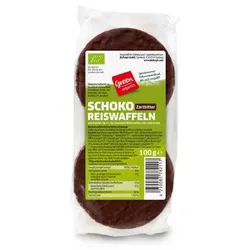 Green Organics Schoko Reiswaffeln Zartbitter bio