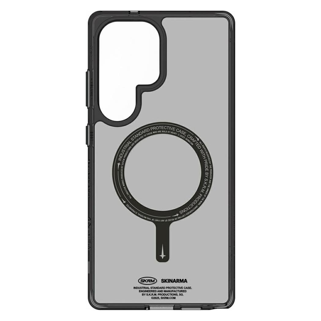 Skinarma Case Saido MagSafe for Samsung Galaxy S25 Ultra black (Samsung Galaxy S25 Ultra) (SK-S25U-SDOMS-BLK)