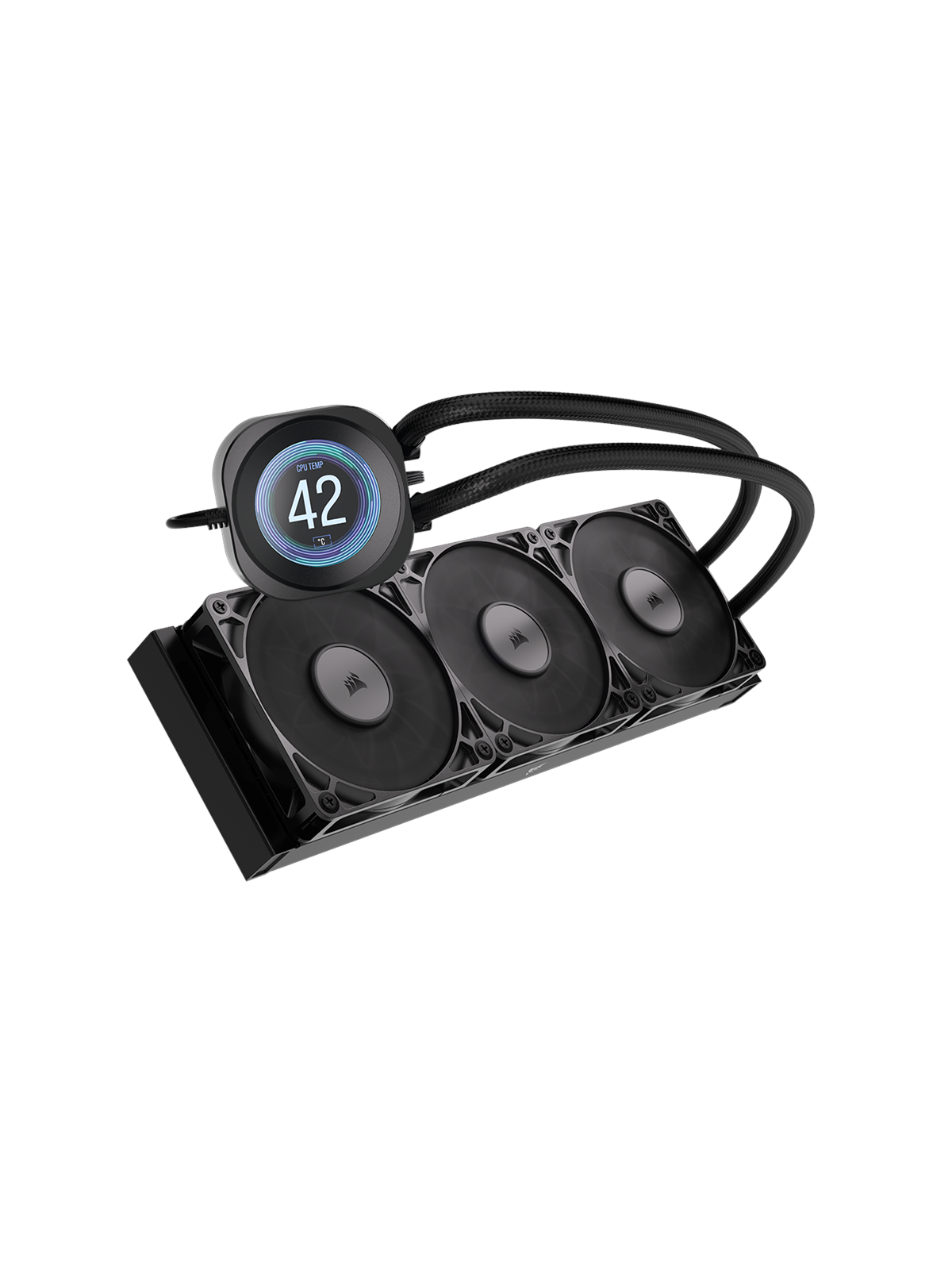 Corsair NAUTILUS 360 LCD Black - CPU-Wasserkühlung - Max 36 dBA