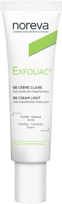 Noreva Exfoliac BB Crema Colorata Chiara 30 ml