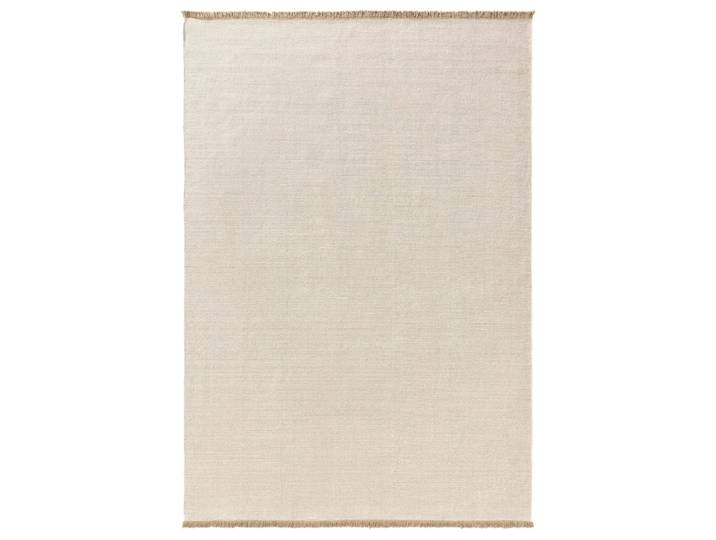 Tapis tissé à plat beige 160x230