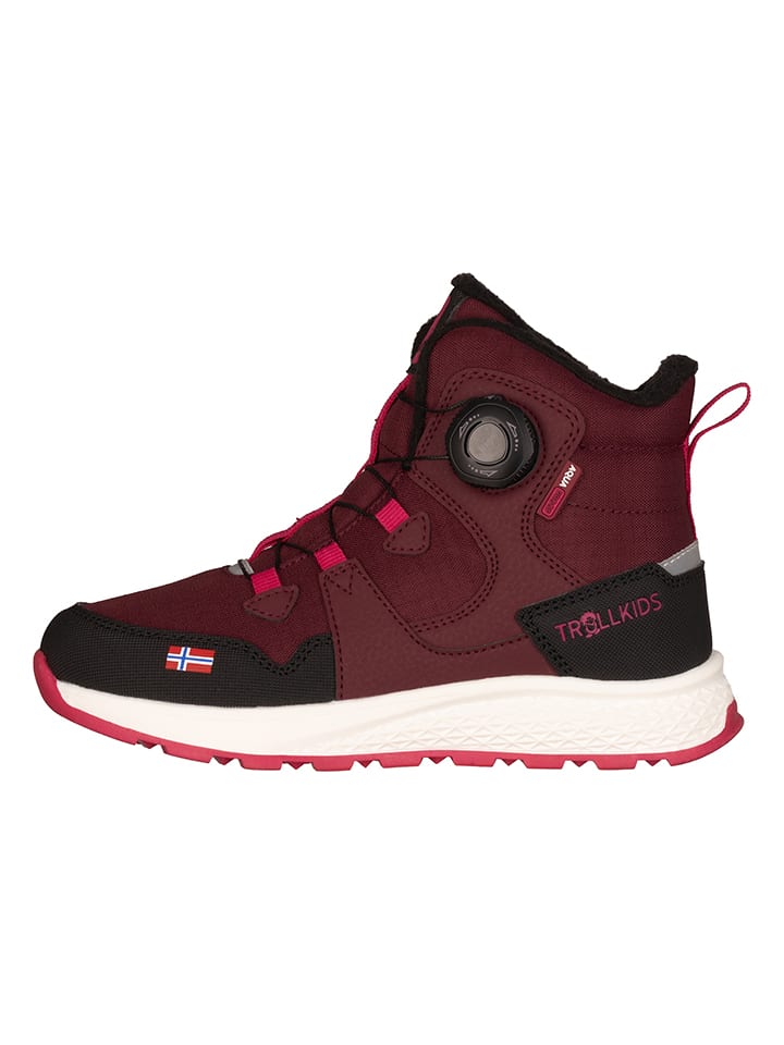 Trollkids Winterboots "Bergen" in Rot - 39