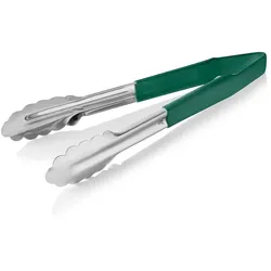 WAS Germany HACCP Universalzange HACCP TONGS, 23 cm, grün, Chromstahl 18/0