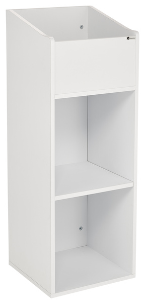 Fun Generation Vinyl Rack Three Top White bianco