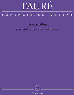 Bärenreiter Fauré Barcarolles